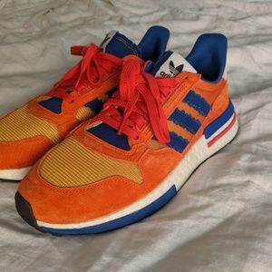Adidas ZX 500 Dragon Ball Z Son Goku (US 11.5)